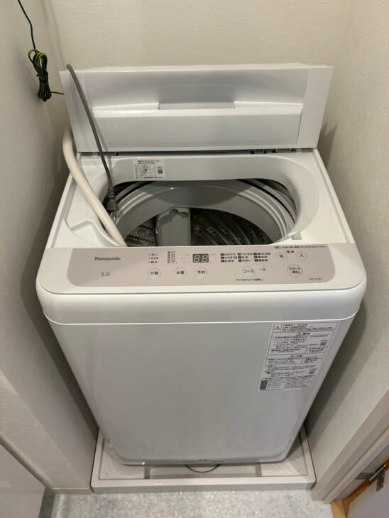 パナソニックの一人暮らし向き洗濯機 NA-F5B2 2024年製【買取】出張で