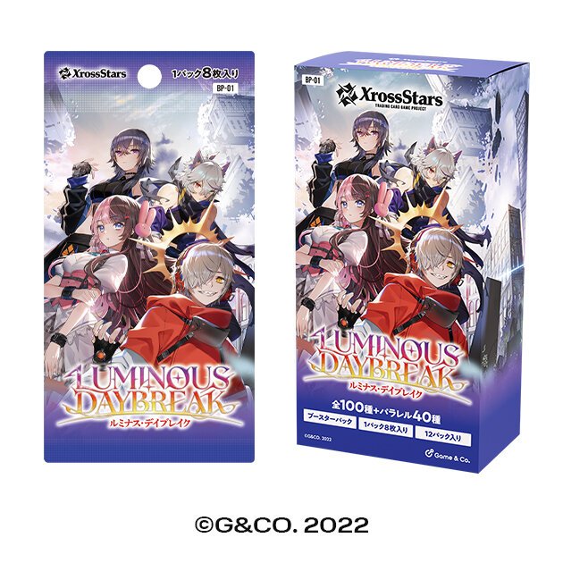 ぶいすぽっ！、CRなどタレントたちが共演！新作TCG『Xross Stars