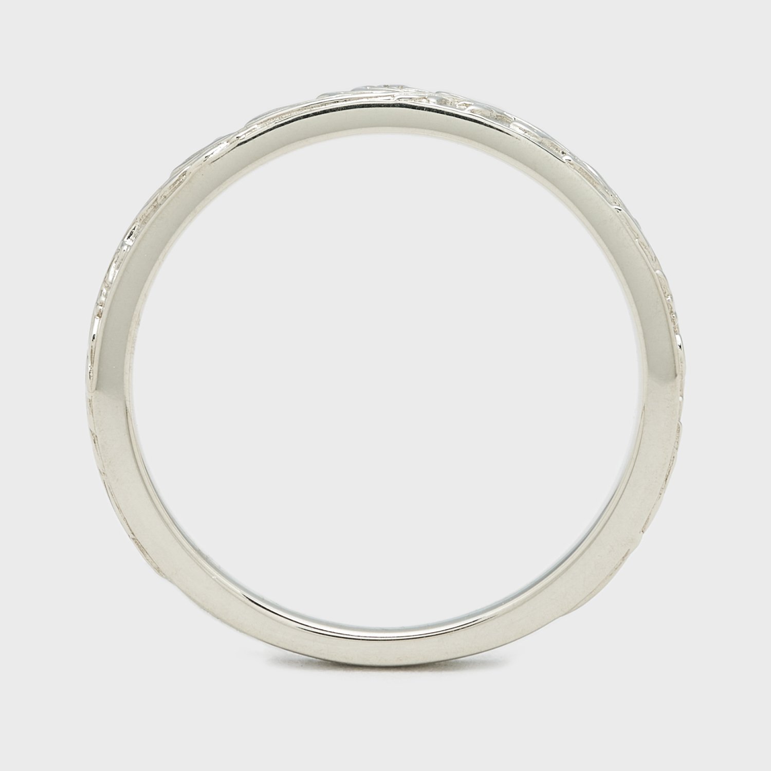 K10シャンパンホワイトゴールドリング(L)｜リング｜アガット 公式