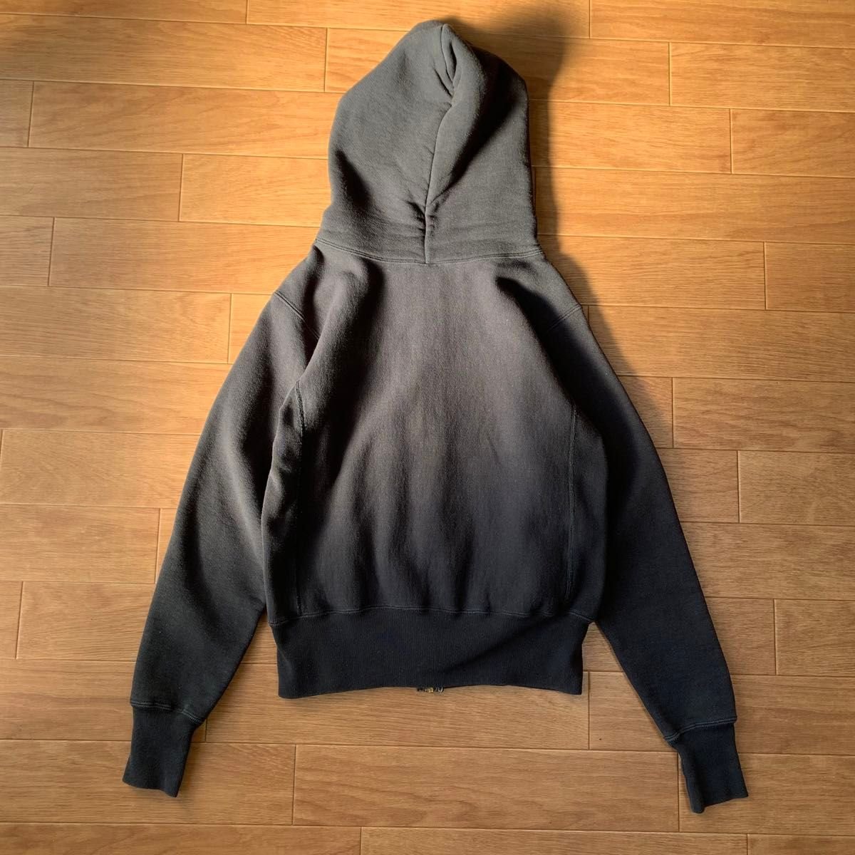 チャンピオン USA製 リバースウィーブ ジップアップ パーカー 目無し