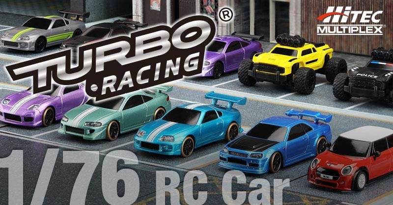 Hitecは日本正規代理店として「TURBO RACING」の取扱を開始します