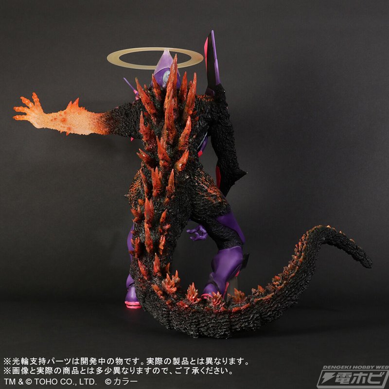 ゴジラ対エヴァンゲリオン」初号機“G”覚醒形態がバーニング“G”覚醒形態
