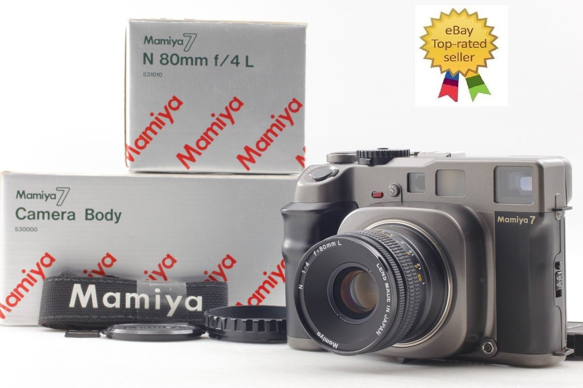 レア品 SAMPLE表記 マミヤ MAMIYA N 80mm F4 L レア品 SAMPLE表記