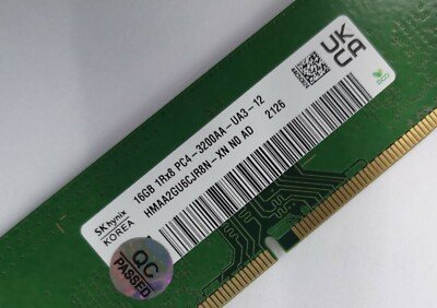 SK Hynix 16GB DDR4 3200 Desktop DIMM RAM 1Rx8 PC4-25600 for DELL
