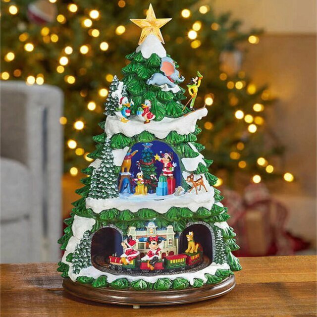 ディズニー アニメイテッド クリスマスツリー 高さ約45cm