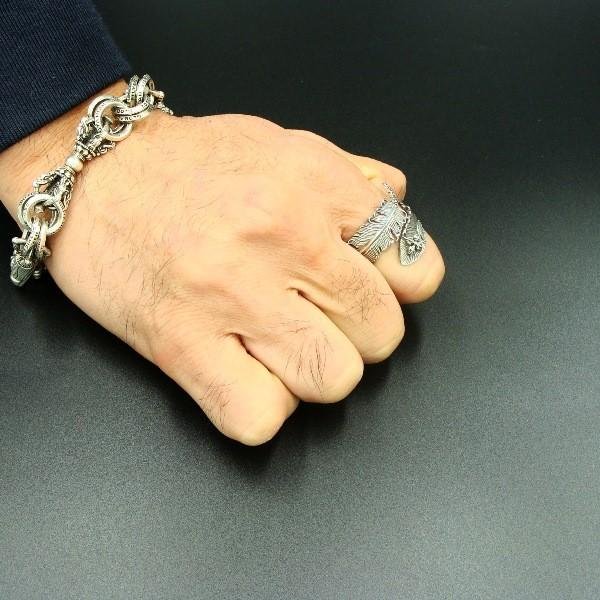 ZOCALO（ソカロ） フェニックス・フェザー・リングM (シルバー925製