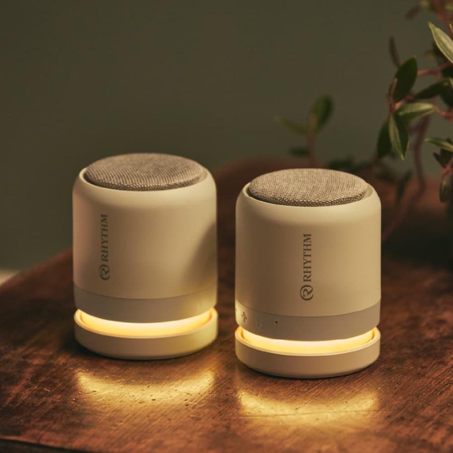 リズム MAGSPEAKER DUO Bluetooth ポータブルスピーカー 防塵 防水