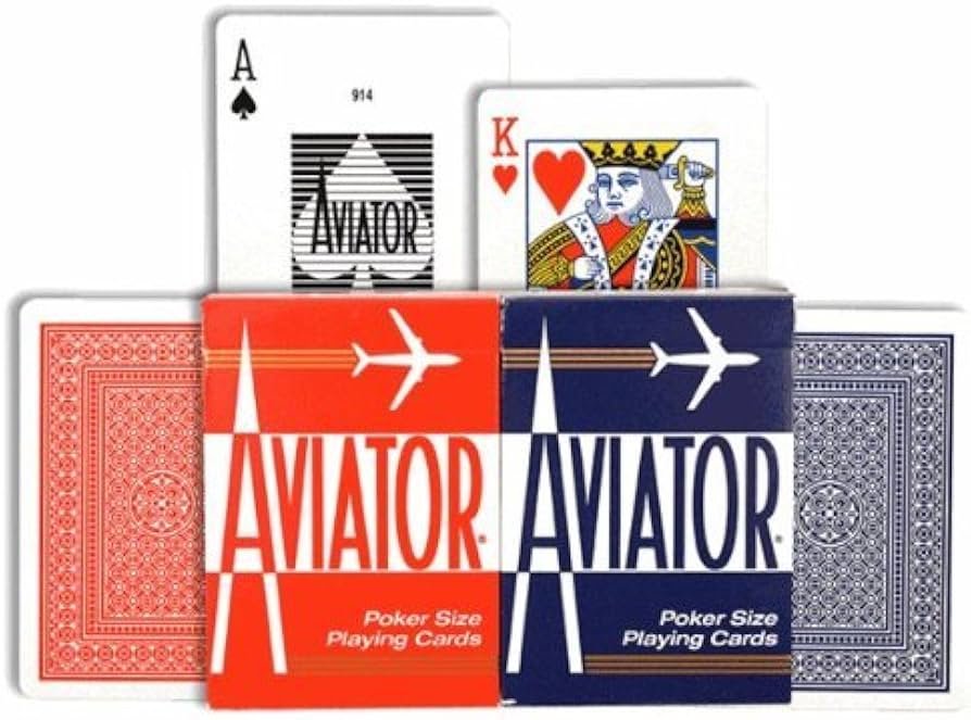 Amazon.com: Aviator Playing Cards, Case of 12 : Toys & Games