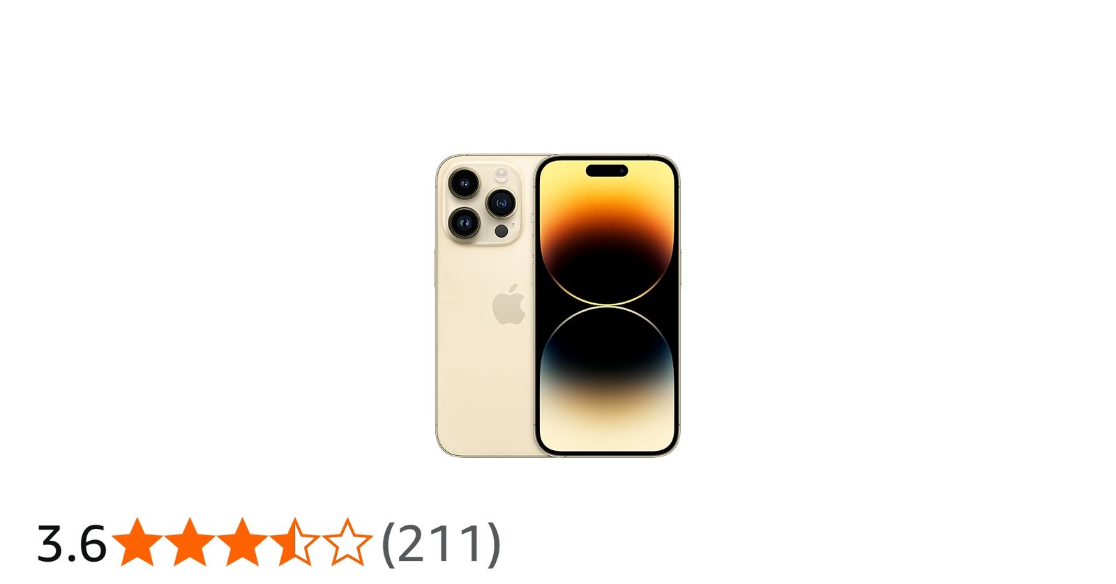 Amazon | 【整備済み品】 Apple iPhone 14 Pro 128GB ゴールド SIM