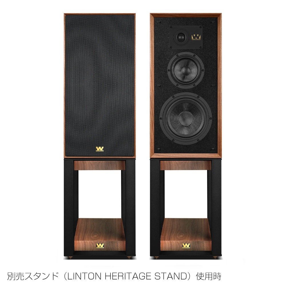 Wharfedale - SUPER LINTON/WN/ウォールナット（ペア）ブックシェルフ