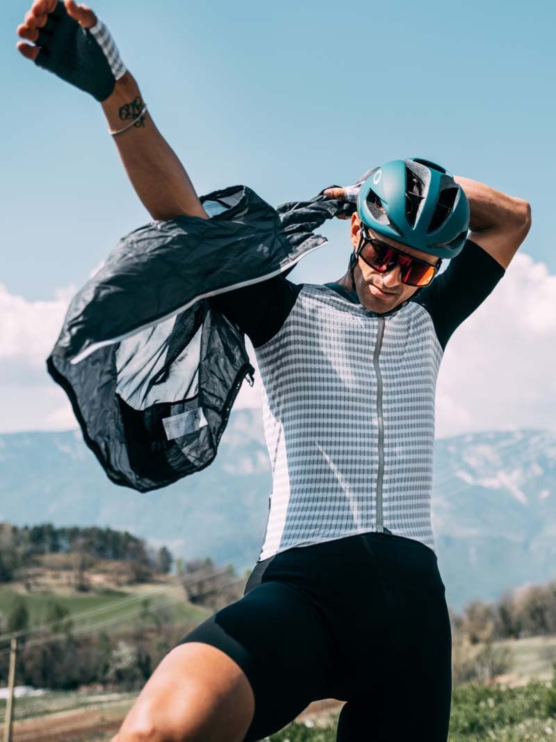 Q36.5〉Dottore Clima Jersey ジャージ _White/Black | Q36.5