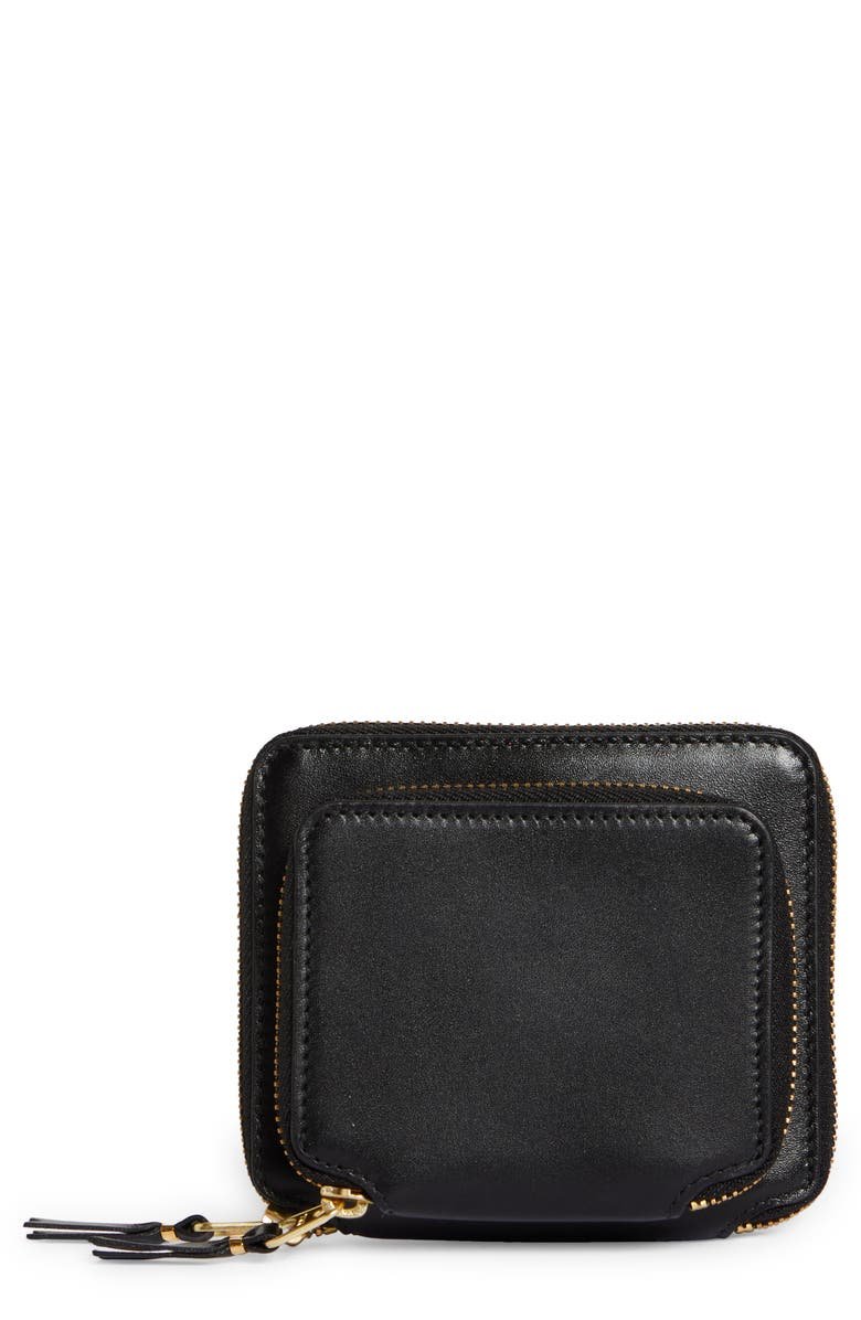 Comme des Garçons Wallets Outside Pocket Two-Compartment Leather