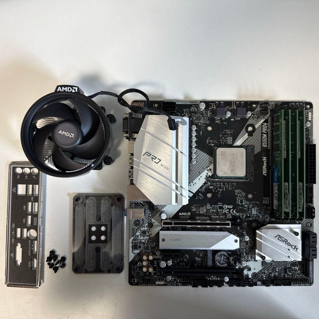 Ryzen 5 4500 ASRock B550M PRO4 セット B550M Phantom Gaming 4 | ASRock マザーボード AMD B550チップセット