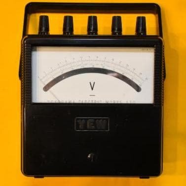 送料無 横河 メータ 2011 39 直流電圧計 中古】直流電圧計 2011-39 横河電機 YOKOGAWA 【電圧測定レンジ】3/10